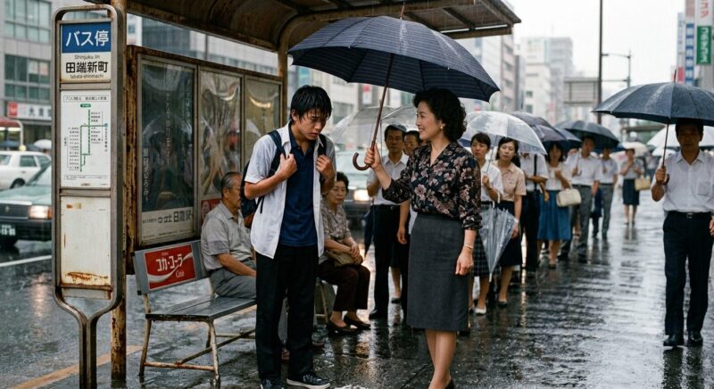 雨と傘